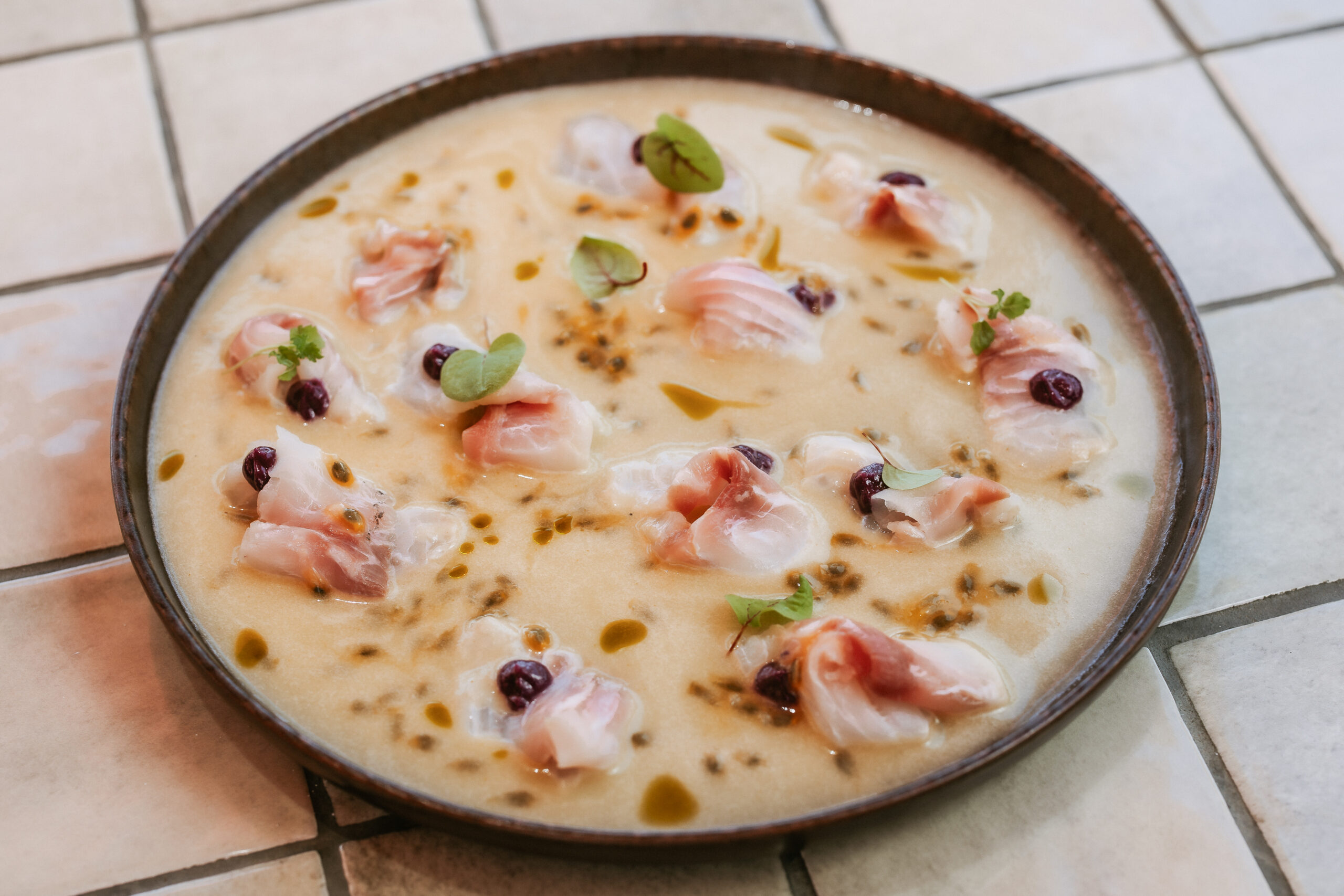 Amberjack tiradito