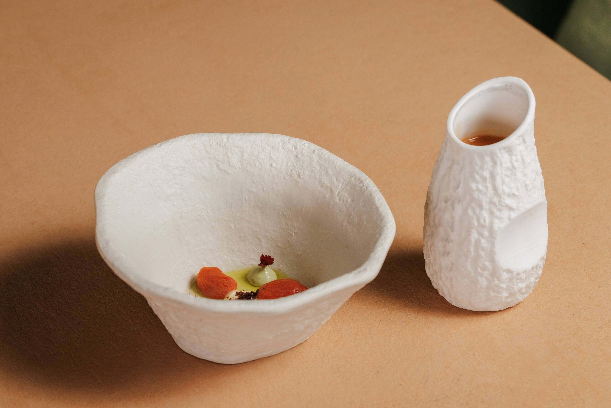 Andalusian strawberry and Lobello tomato gazpacho